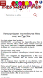 Mobile Screenshot of leszigotaix.fr